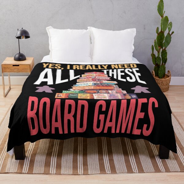 Item preview, Yes, I really need all these board games! - Board Game Stack: Can't Have Enough! designed and sold by Zanda-Nerd-Shop.