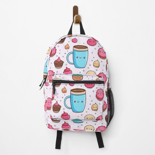Item preview, xSweet Mornings: Seamless Patterns of Morning Coffee Cups, Doughnuts, Cookies, and Cakes designed and sold by AlienSkinEyes.