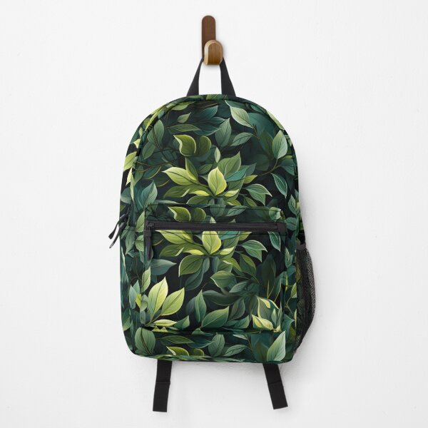 Aperçu de l'œuvre Motif de feuilles vertes 11 créée et vendue par DigitalPatternx.