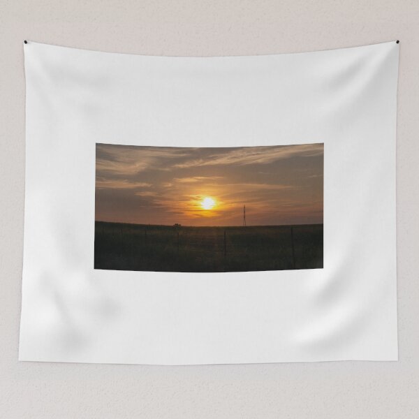 Item preview, Sunset Field designed and sold by okieshotsprints.