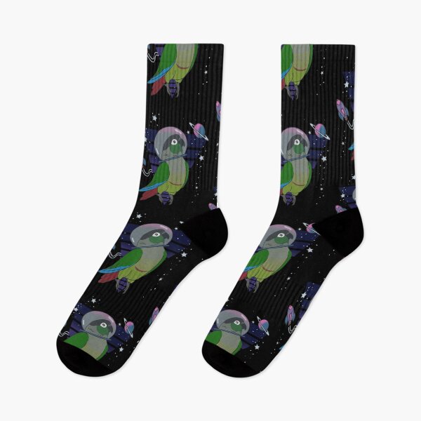 Item preview, Space Birb Astronaut Green Cheeked Conure Doodle designed and sold by FandomizedRose.