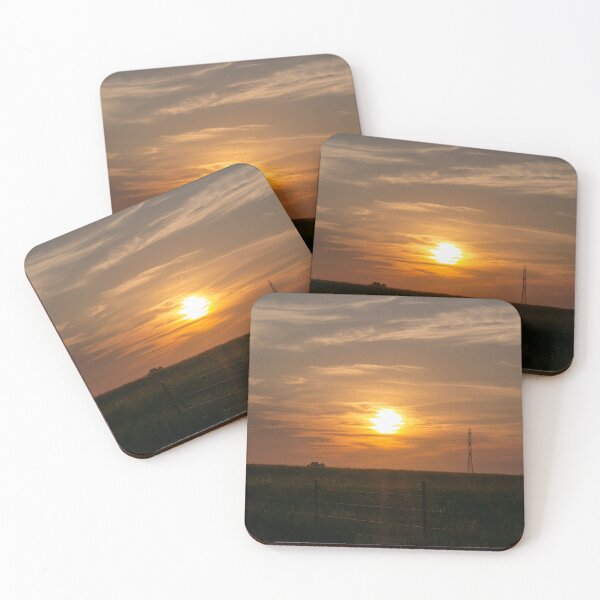 Item preview, Sunset Field designed and sold by okieshotsprints.