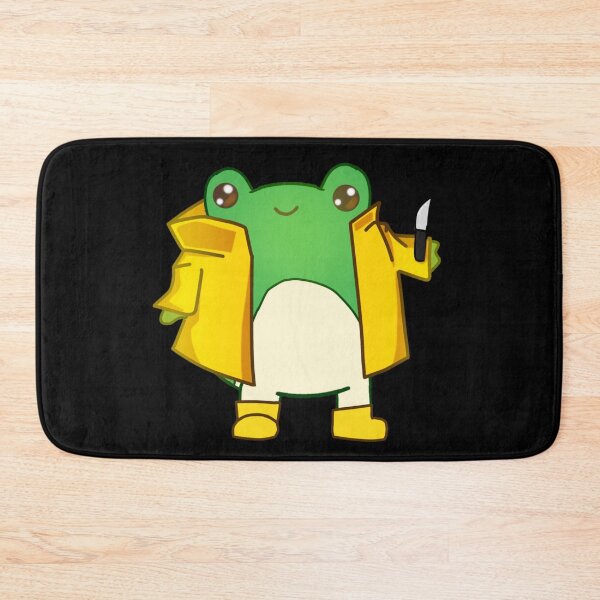 Item preview, Kawaii Fog holding a Knife, Funny Frog Lover designed and sold by Logiamerch.