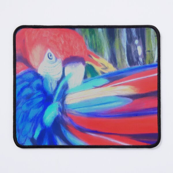 Item preview, Macaw Preening designed and sold by Artbyjanehicks.