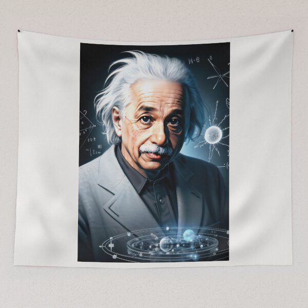 Item preview, Einstein designed and sold by AykutDoodle.