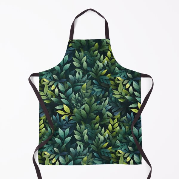 Item preview, Green Leaves Pattern 12 designed and sold by DigitalPatternx.