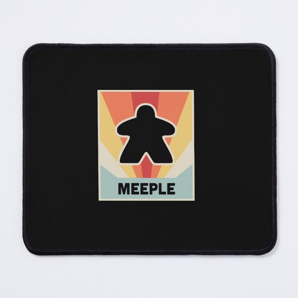 Item preview, Vintage MEEPLE Boardgame Design   designed and sold by AMANDABOWITZ.