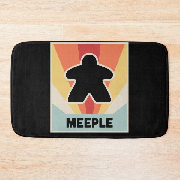 Item preview, Vintage MEEPLE Boardgame Design   designed and sold by AMANDABOWITZ.
