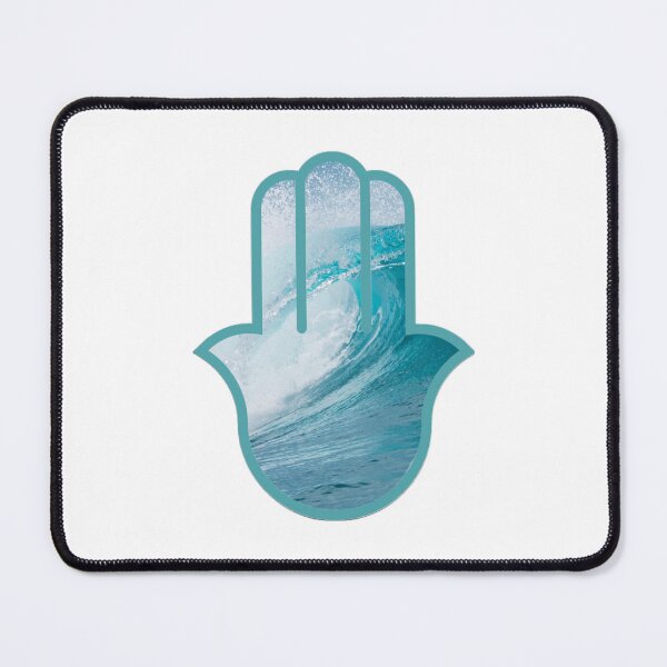 Item preview, Teal Hamsa designed and sold by CurlyMermaid.