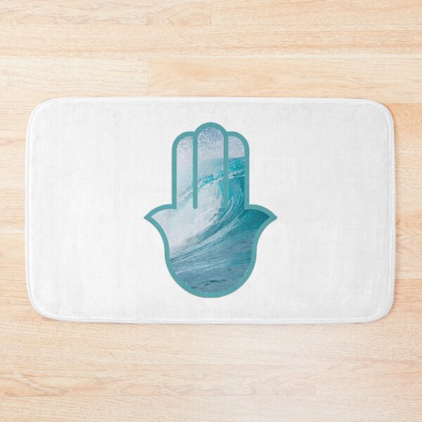 Item preview, Teal Hamsa designed and sold by CurlyMermaid.