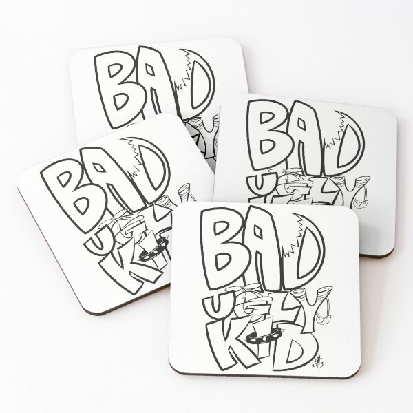Item preview, BAD UGLY KID black and white logo  designed and sold by Gregory Murphy.