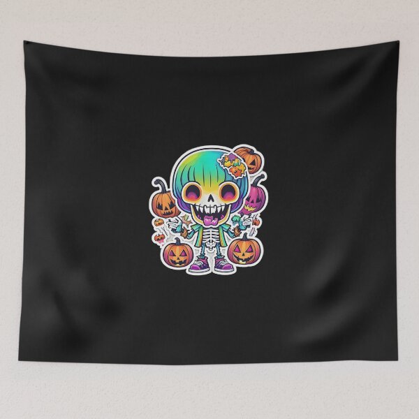Item preview, Skeleton Halloween Celebration designed and sold by Shiwwa.