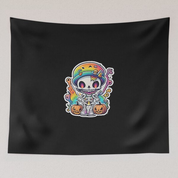 Item preview, Skeleton Halloween Celebration designed and sold by Shiwwa.