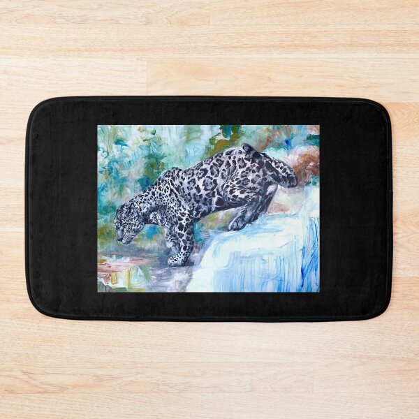 Item preview, Bold Journey: The Leopard's Fierce Leap designed and sold by RZai.