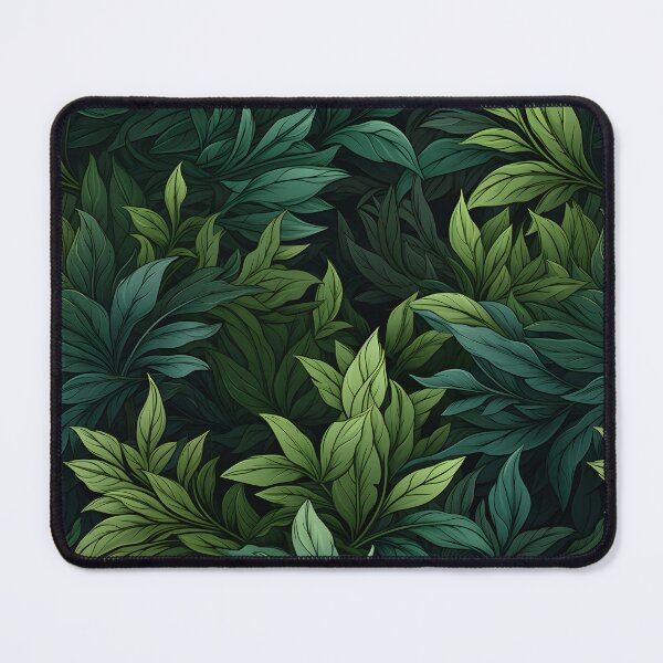 Item preview, Green Leaves Pattern 13 designed and sold by DigitalPatternx.