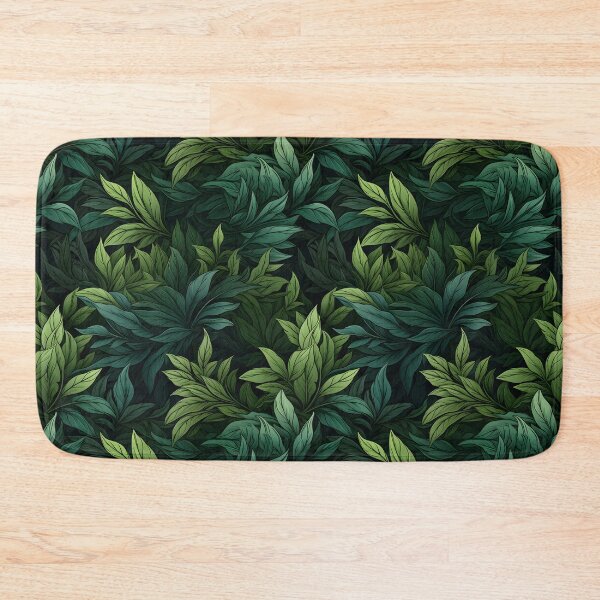 Item preview, Green Leaves Pattern 13 designed and sold by DigitalPatternx.