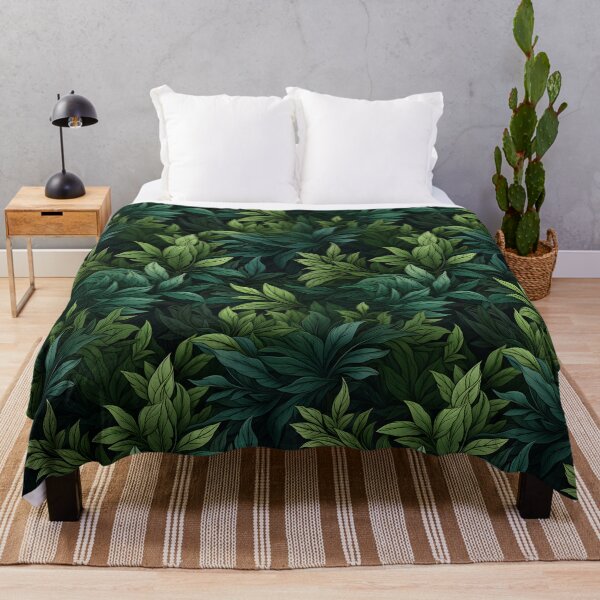 Item preview, Green Leaves Pattern 13 designed and sold by DigitalPatternx.
