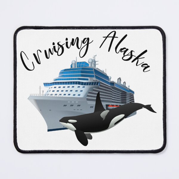 Item preview, Cruising Alaska Orca Ship designed and sold by ColorFlowArt.