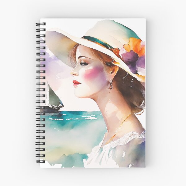 Item preview, A Vintage Dream by the Seaside: Whispers of Romance in Watercolor designed and sold by ElliOzy.