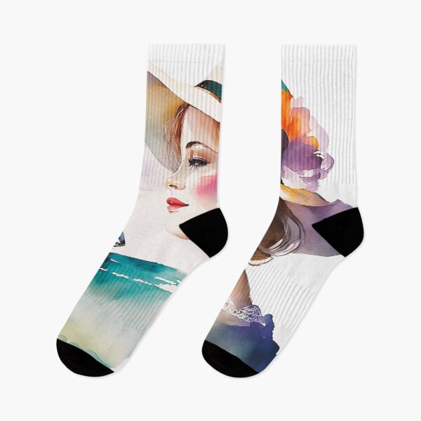 Item preview, A Vintage Dream by the Seaside: Whispers of Romance in Watercolor designed and sold by ElliOzy.