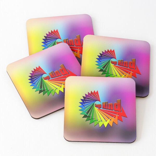 Item preview, Change mind of words between swirling color palettes designed and sold by Bigrow.