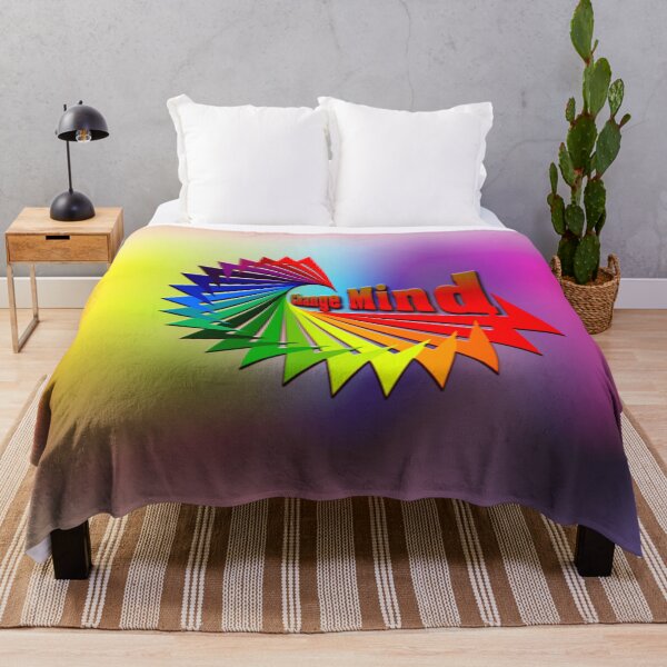 Item preview, Change mind of words between swirling color palettes designed and sold by Bigrow.
