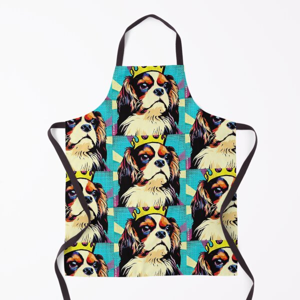 Item preview, King Charles Cavalier Spaniel Pop Art designed and sold by FunnehGacha.