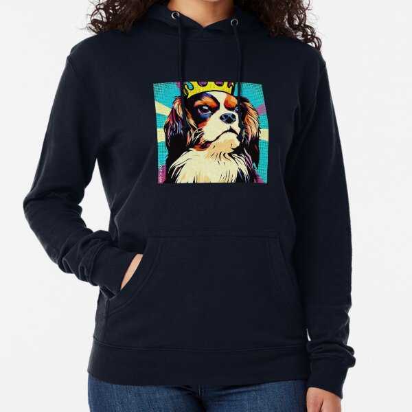 Vista previa del artículo con la obra «Rey Carlos Cavalier Spaniel Pop Art», diseñado y vendido por FunnehGacha.