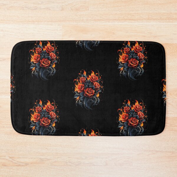 Item preview, roses in fire designed and sold by RodoArtDs.