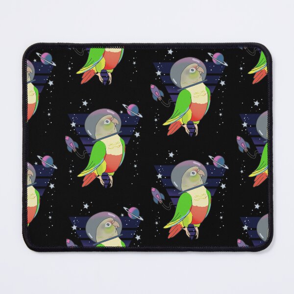 Item preview, Space Birb Astronaut Pineapple Conure Doodle designed and sold by FandomizedRose.