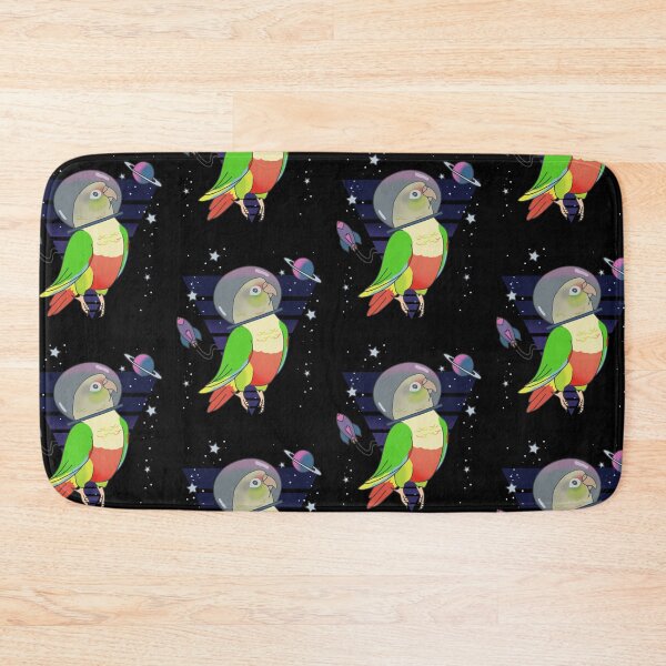 Artikelvorschau, Space Birb Astronaut Ananas Conure Doodle entworfen und verkauft von FandomizedRose.