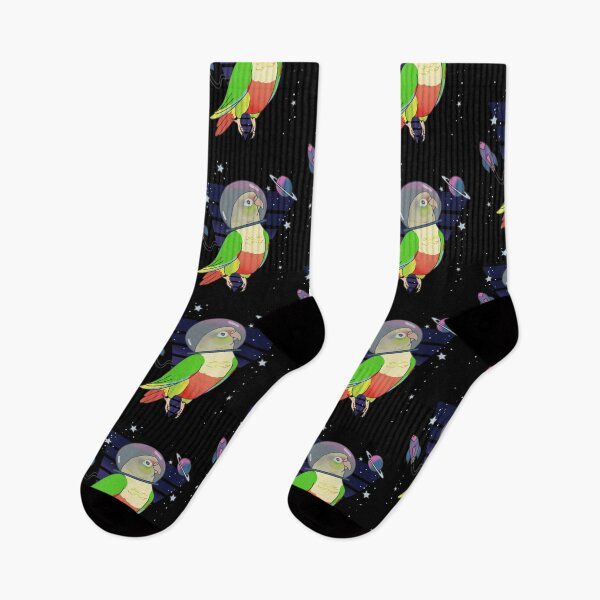 Item preview, Space Birb Astronaut Pineapple Conure Doodle designed and sold by FandomizedRose.