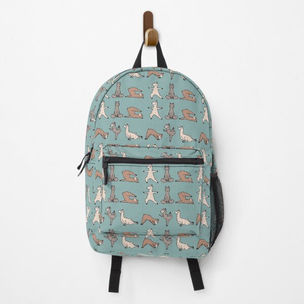 Item preview, alpaca yoga session teal designed and sold by Midwestmama94.