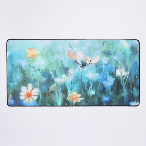 Item preview, The Patchwork Meadow - Cyan designed and sold by ArtSea-Bubble.