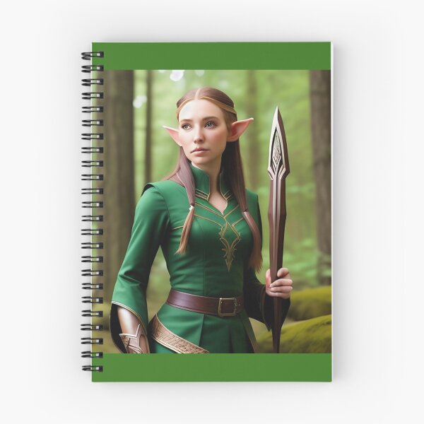 Item preview, Female warrior elf print designed and sold by AudreyTM.