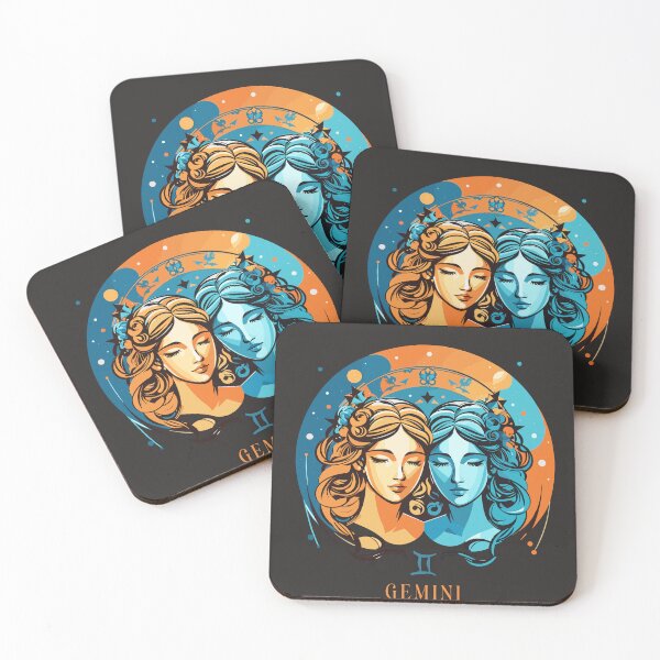 Item preview, Gemini sign astrology characters designed and sold by mOdesign84.
