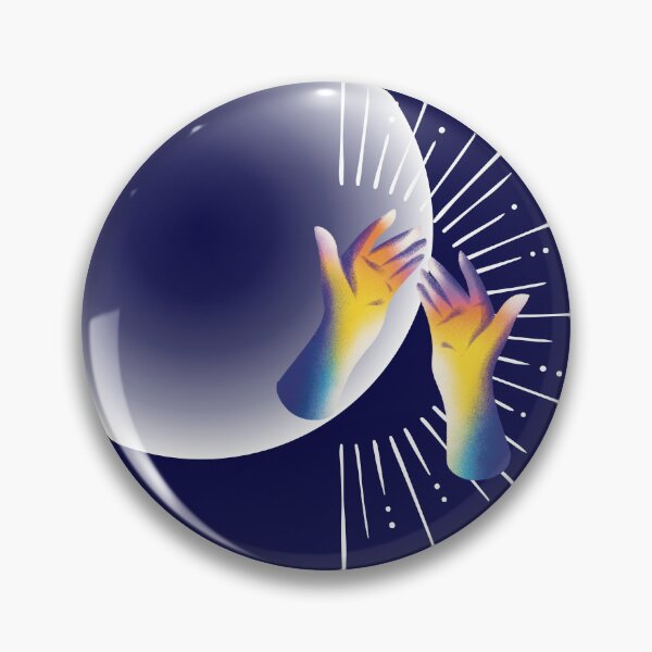 Item preview, Grateful Grainy Gradient Cosmic Hands  designed and sold by minefully.