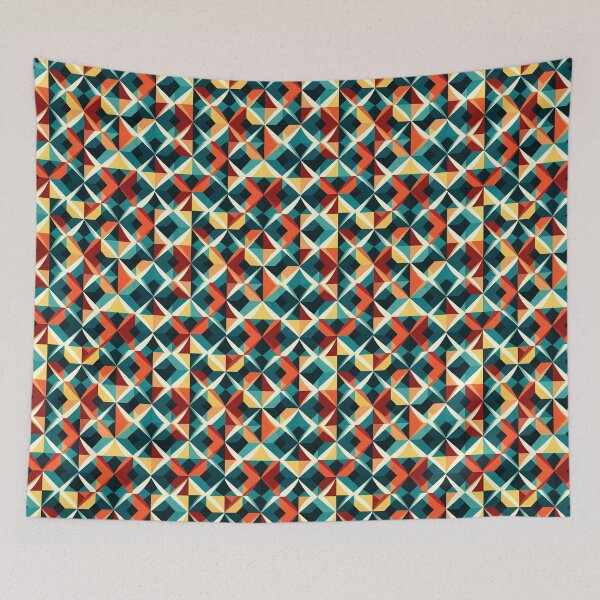 Item preview, Geometrical X tile designed and sold by Vainura.