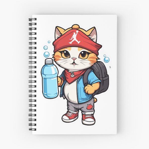 Item preview, little kitten ready for school  designed and sold by Five Seventy Five.