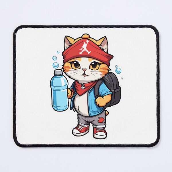 Item preview, little kitten ready for school  designed and sold by Five Seventy Five.