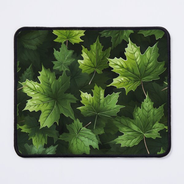Item preview, Green Leaves Pattern 15 designed and sold by DigitalPatternx.