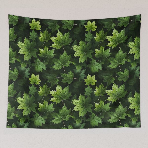 Item preview, Green Leaves Pattern 15 designed and sold by DigitalPatternx.