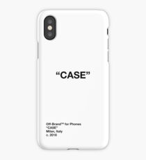 "CASE" iPhone Case