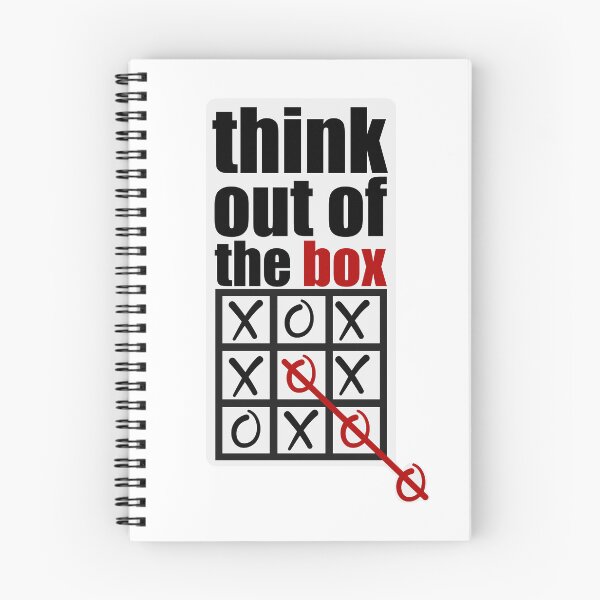 Item preview, Think Outside The Box T-Shirt design designed and sold by vikyky.