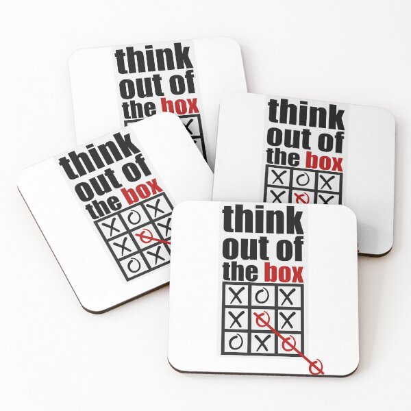 Item preview, Think Outside The Box T-Shirt design designed and sold by vikyky.