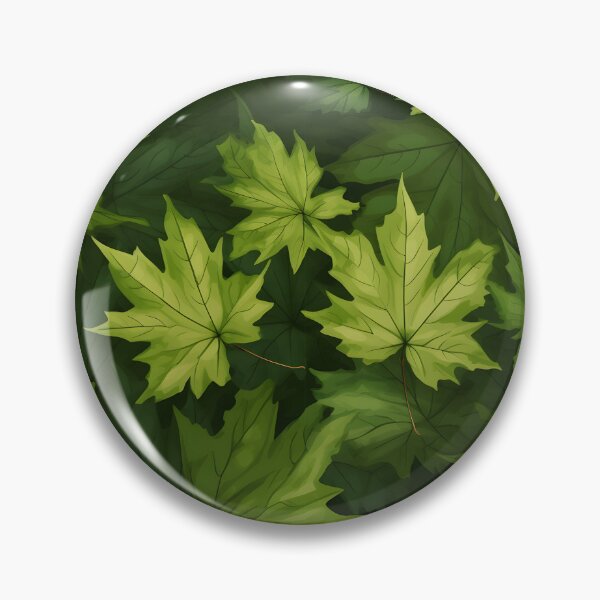 Item preview, Green Leaves Pattern 16 designed and sold by DigitalPatternx.