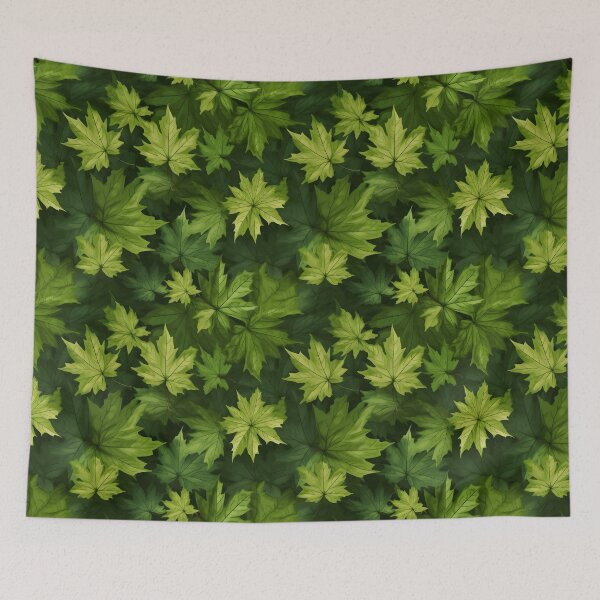 Item preview, Green Leaves Pattern 16 designed and sold by DigitalPatternx.