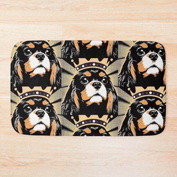 Item preview, Golden King Charles Cavalier Spaniel Pop Art designed and sold by FunnehGacha.