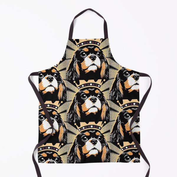 Item preview, Golden King Charles Cavalier Spaniel Pop Art designed and sold by FunnehGacha.