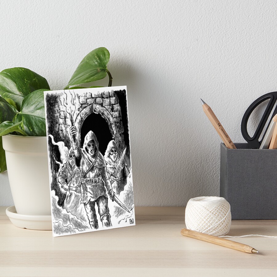 Item preview, Art Board Print designed and sold by RackhamTheRoux.